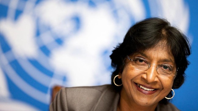 Mantan Komisioner Tinggi PBB untuk Hak Asasi Manusia Navi Pillay memenangkan Penghargaan Nobel Perdamaian tahun 2026.