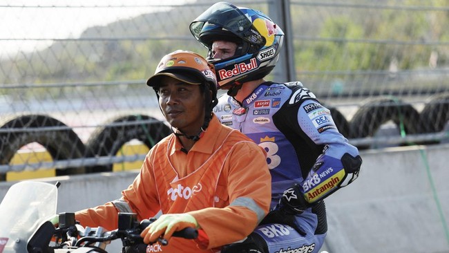 Pembalap Berjatuhan Saat Sesi Practice MotoGP Mandalika 2026