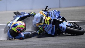 Pembalap Berjatuhan Saat Sesi Practice MotoGP Mandalika 2026