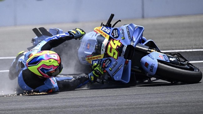 Pembalap Berjatuhan Saat Sesi Practice MotoGP Mandalika 2026