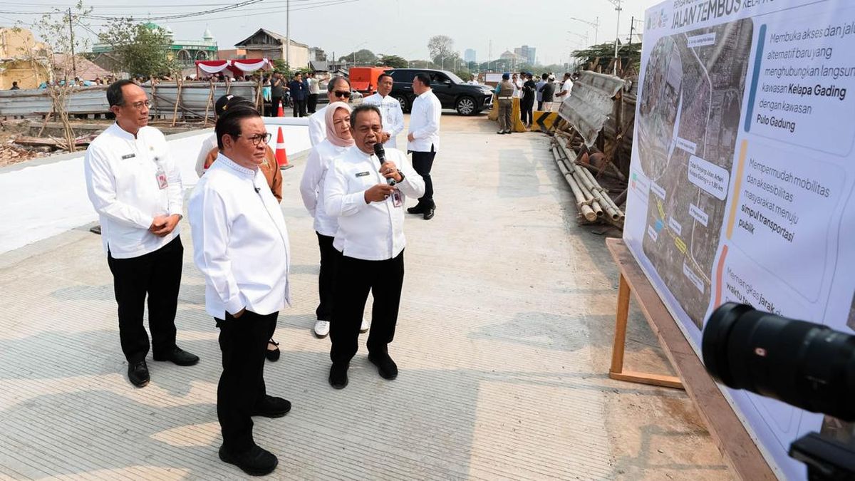 Pramono Tinjau Jalan Kelapa Gading-Pulo Gadung, Targetkan Rampung 2027