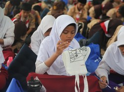 PIS Ajak Anak Belajar Biota Laut Lewat Coloring dan Eco-printing