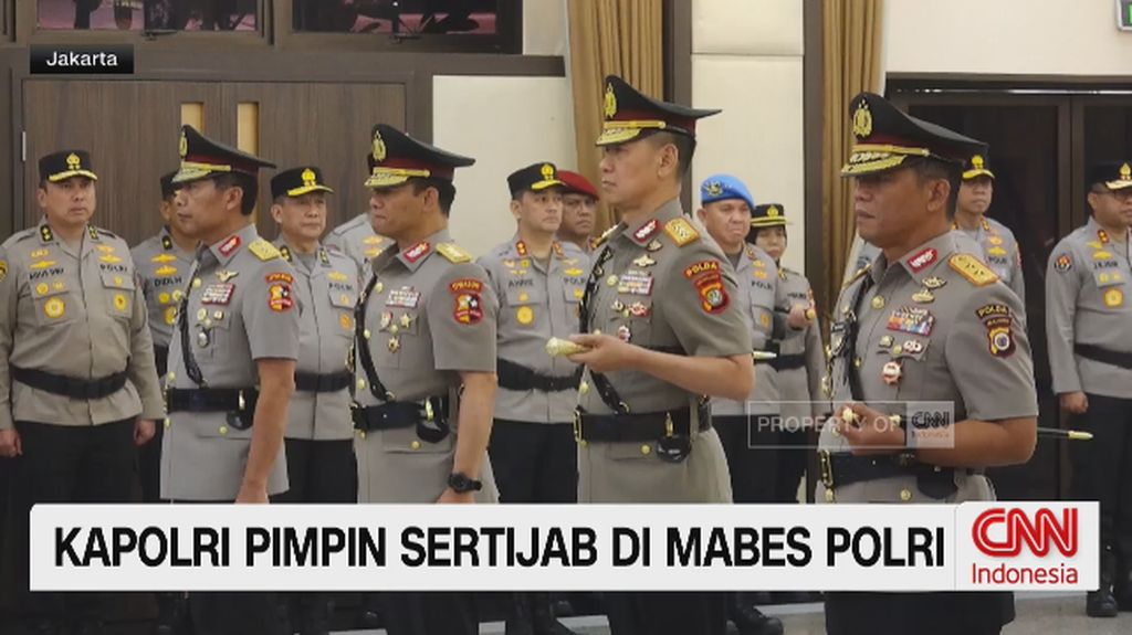 VIDEO: Kapolri Pimpin Sertijab di Mabes Polri