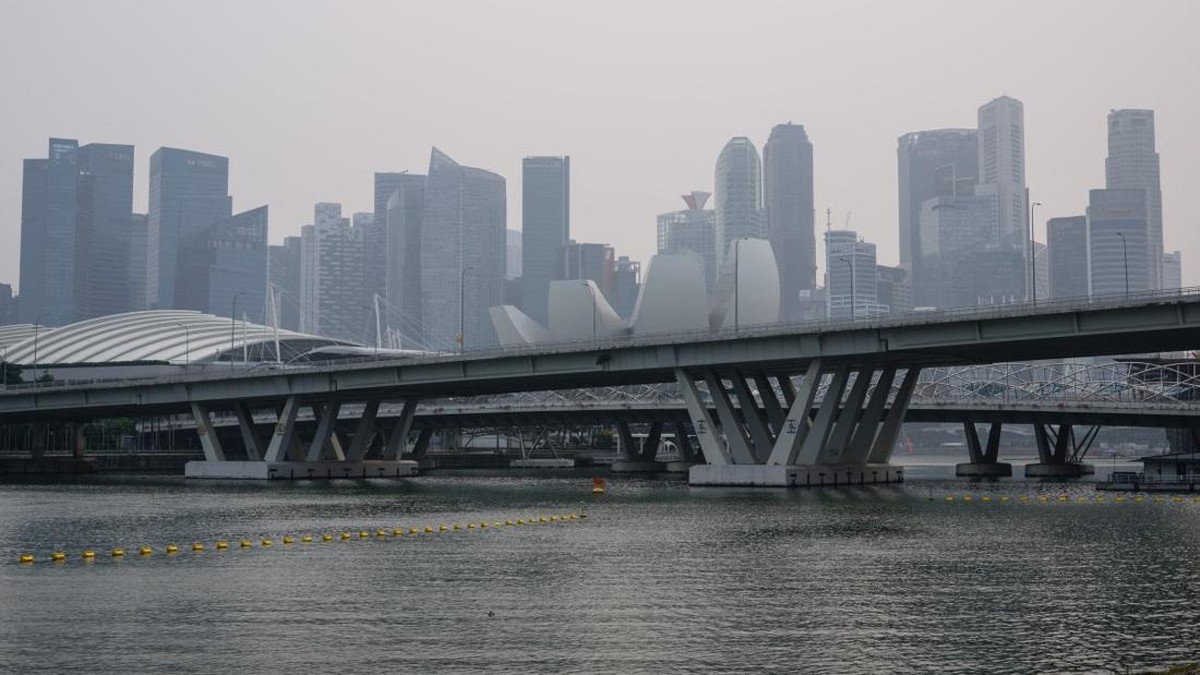Jelang Grand Prix F1, Singapura Dikepung Kabut Asap