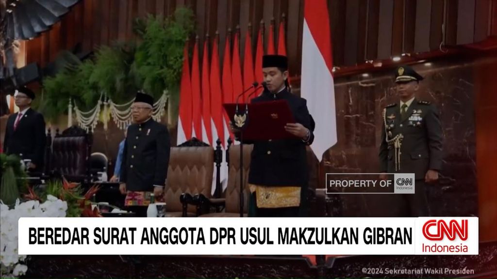 VIDEO: Surat Usulan Pemakzulan Gibran Beredar, DPR Minta Klarifikasi