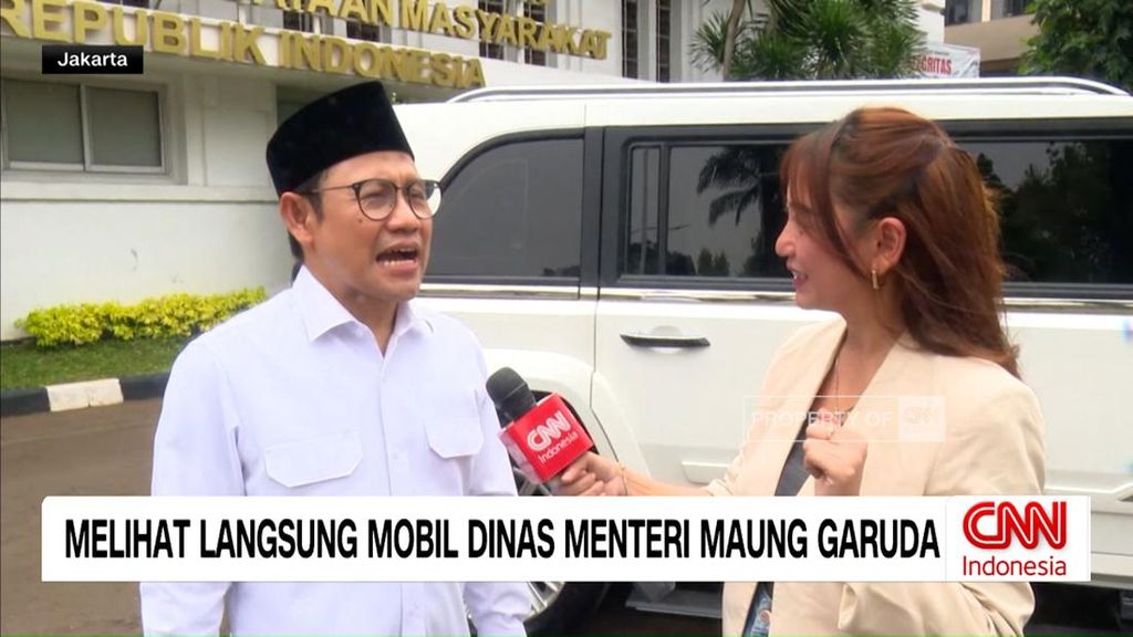 VIDEO: Intip Interior Maung MV3 Garuda, Mobil Dinas Baru Cak Imin