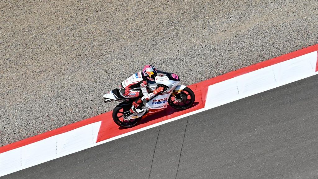 Hasil Practice Pertamina Moto3 Mandalika: Veda Ega di atas Danish