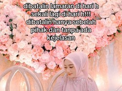 Viral! Kisah Pilu Wanita Batal Lamaran di Hari H, Pihak Pria Malah Menghilang