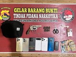 Polisi Grebek Kampung Narkoba di Bima: Tangkap 7 Orang, Sita 1 Senpi-13 Amunisi