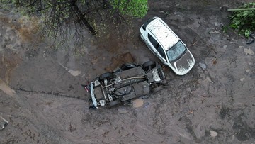 FOTO: Dampak Banjir Bandang Ekstrem di Ibu Kota Chili