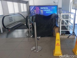 Sepekan Eskalator Stasiun Duri Rusak, Perbaikan Belum Rampung