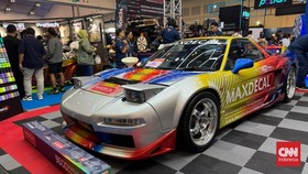 Honda NSX dibalut stiker MaxDecal 9600 Printable Evolution Wrap Film Series di IMX 2026.