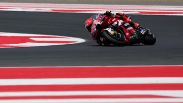 Update Eksklusif Olahraga CNN : Hasil Sprint Race MotoGP Mandalika: Bezzecchi Crash, Marquez Juara