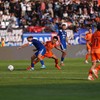 PSIM Yogyakarta Vs Persija Jakarta pada pertandingan BRI Super League di Stadion Sultan Agung, Bantul, Sabtu (10/10).