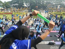 IJTI Malang Kampanye Hidup Sehat-Kesehatan Mental dengan Gerak Bersama