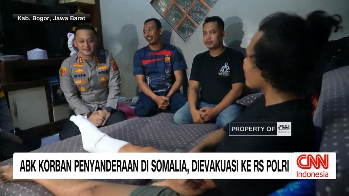 VIDEO: ABK Korban Penyanderaan di Somalia Dievakuasi ke RS Polri