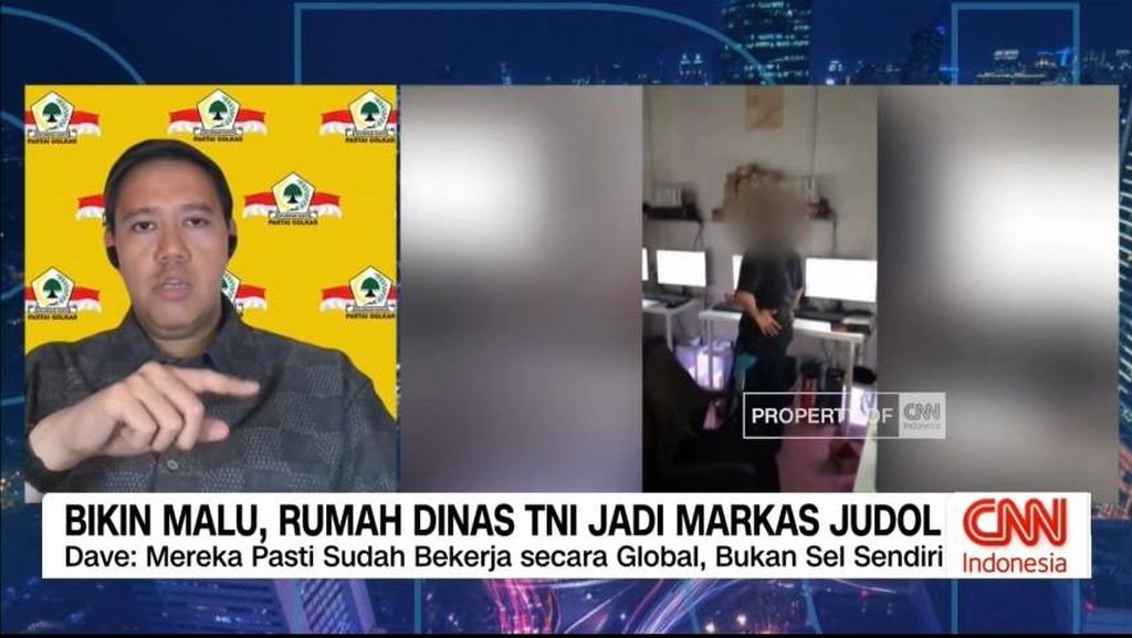 VIDEO: Bikin Malu, Rumah Dinas TNI Jadi Markas Judol