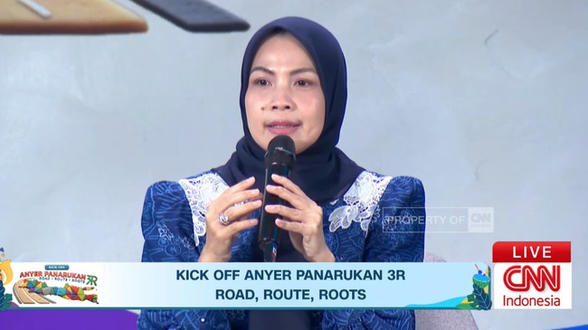 Bupati Serang, Ratu Rachmatuzakiyah di Kick Off Anyer-Panarukan 3R