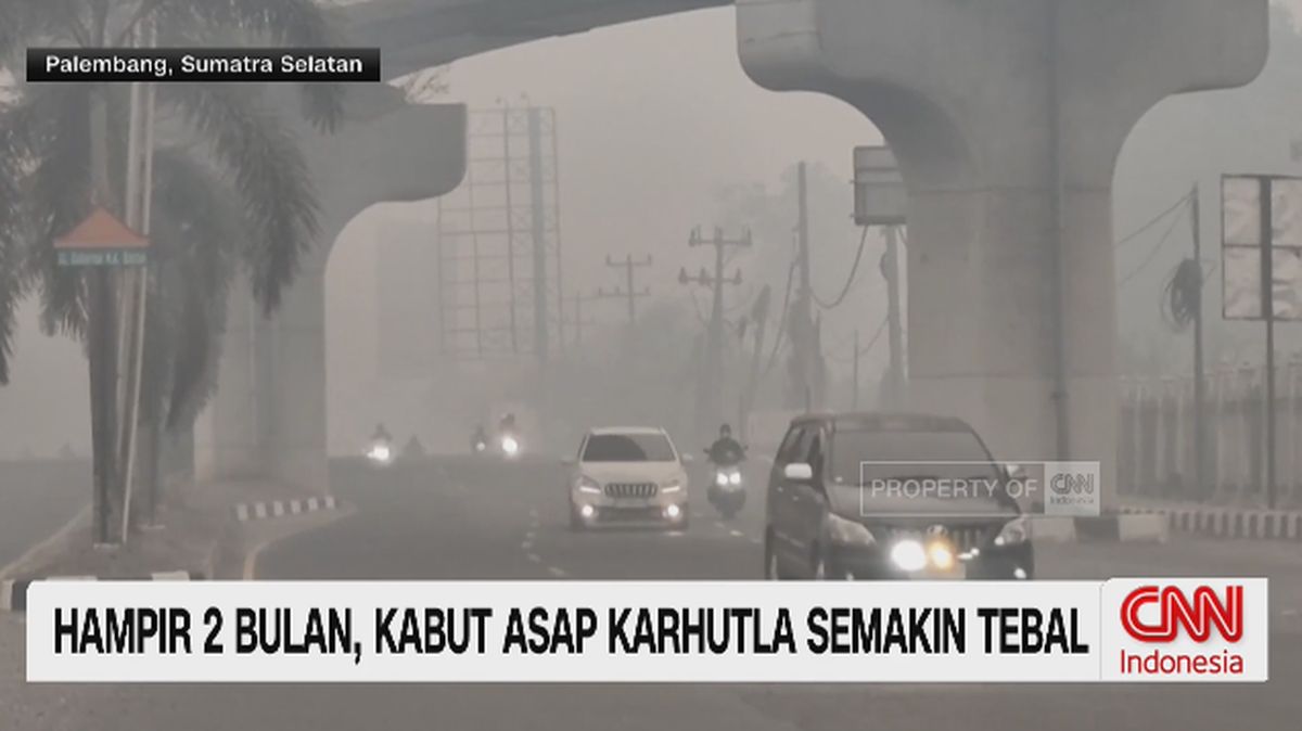 VIDEO: Hampir 2 Bulan, Kabut Asap Karhutla Semakin Tebal