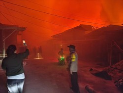 Lahan Gambut di Bangka Selatan Terbakar, Ratusan Rumah Warga Ikut Dilalap Api