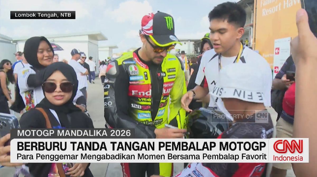 VIDEO: Berburu Tanda Tangan Pembalap MotoGP