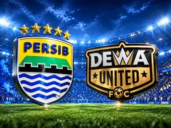 Babak I Persib Vs Dewa United: Maung Bandung Kebobolan 2 Gol