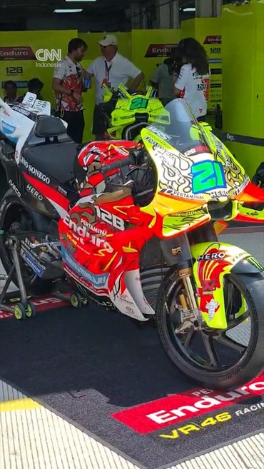 Melihat Livery Khusus Pertamina Enduro VR46 Untuk Indonesia GP 2026
