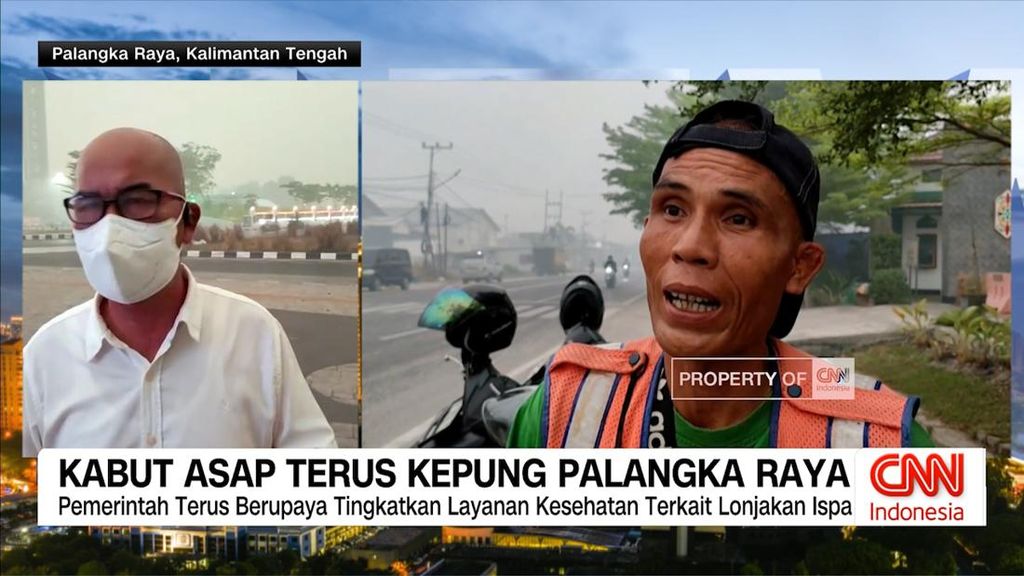 VIDEO: Kabut Asap Terus Kepung Palangka Raya