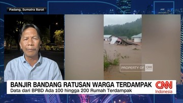 VIDEO: Update Banjir Bandang di Padang, Ratusan Warga Terdampak