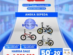 Transmart Full Day Sale! Beli Sepeda Jadi Semurah Ini