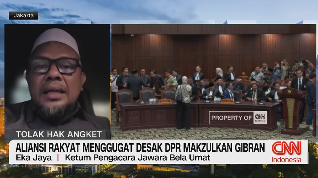 VIDEO: Aliansi Rakyat Menggugat Desak DPR Makzulkan Gibran