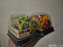 Cantiknya Roll Cake dengan Motif Batik yang Tak Biasa