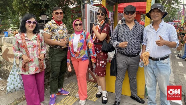 Finalis Benyamin S Award (BSA) dari Kelurahan Kebon Sirih, Jakarta Pusat, hidupkan kembali nuansa Jakarta era 1980-an dalam Festival Jalan Jaksa.