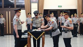Kapolri Jenderal Suyudi Ario Seto resmi melantik Kakorlantas Polri dan tiga Kapolda baru, pada Senin (12/10/2026) hari in