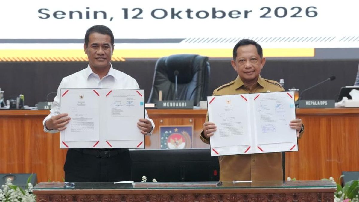 Teken SEB, Mendagri Tito Dorong Pemda Dukung Swasembada Pangan