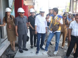 DPRD Buleleng Cek Proyek Drainase-Penataan Jalan Diponegoro, Progres 27%