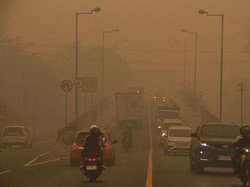Makin Parah, Asap Karhutla Kalimantan Terdeteksi Sampai Filipina