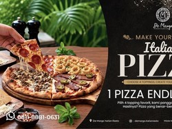 Pencinta Pizza Wajib Coba! Di De Margo, Kamu Bisa Pilih 4 Topping dalam Satu Pizza