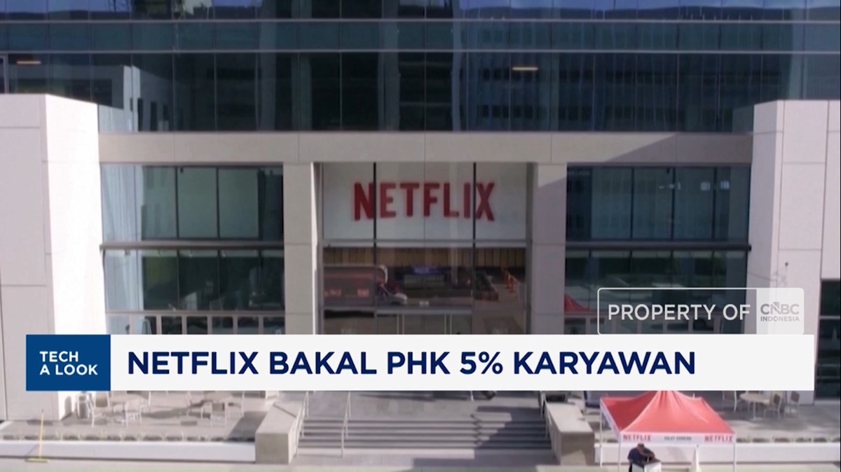 Netflix Bakal Phk 5% Karyawan