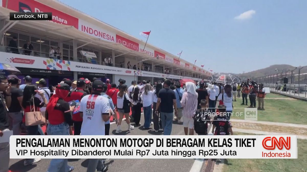 VIDEO: Pengalaman Menonton MotoGP di Beragam Kelas Tiket