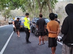Motor Tabrak Mobil di Jalan Wonosari-Semin, 1 Orang Tewas di TKP