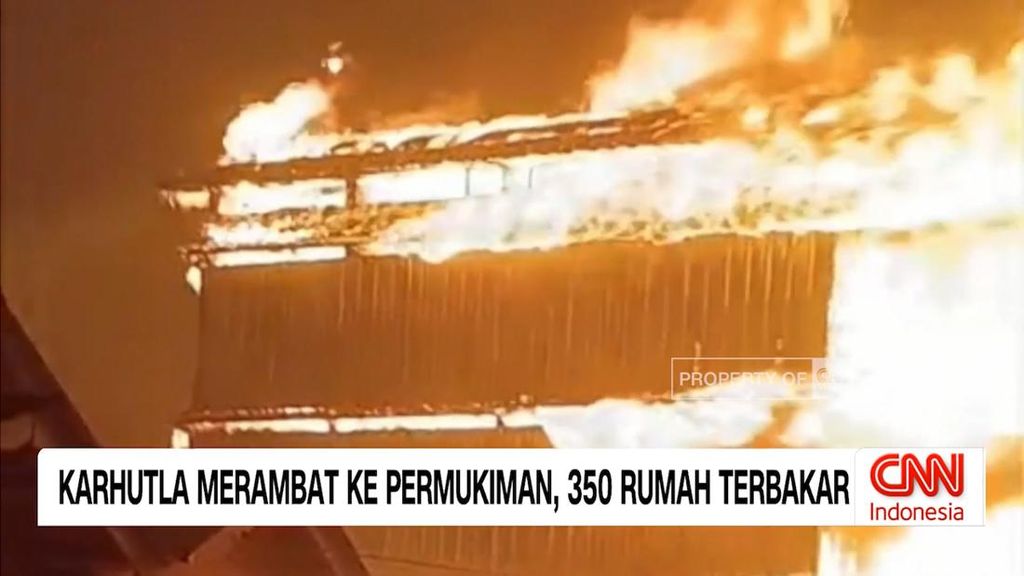 VIDEO: Karhutla Merambat ke Permukiman, 350 Rumah Terbakar