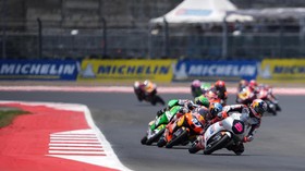Veda Ega Pratama finis di peringkat keenam dalam Pertamina Moto3 Mandalika 2026 di Sirkuit Internasional Pertamina Mandalika, Lombok, Minggu (11/10).