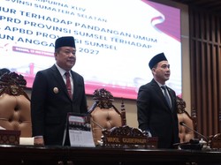 Jawab Pandangan Umum Fraksi DPRD Sumsel, Pemprov Tekankan Prioritas APBD 2027