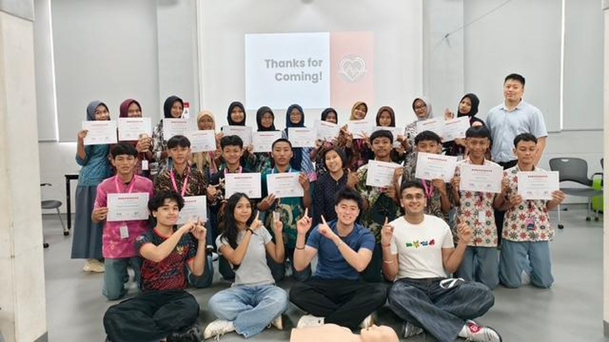 Beatkeepers Collective Edukasi Pelajar Jakarta CPR saat Henti Jantung