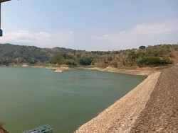 Puncak Kemarau, Air Bendungan Wonorejo, Tulungagung Tiap Hari Turun 8 Cm