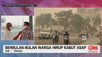 Berbulan-bulan Hirup Kabut Asap Karhutla