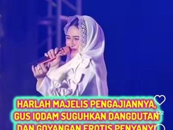 Goyang Erotis Biduan di Harlah Mejelis Pengajian Gus Iqdam Tuai Hujatan