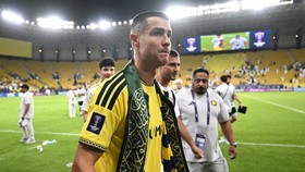 Soccer Football - AFC Champions League Elite - Al Nassr v Neftchi Fergana - Al Awwal Park, Riyadh, Saudi Arabia - October 12, 2026 Al Nassr's Cristiano Ronaldo after the match REUTERS/Stringer