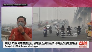 Kabut Asap Kian Menebal, Warga Sakit Mata Hingga Sesak Napas